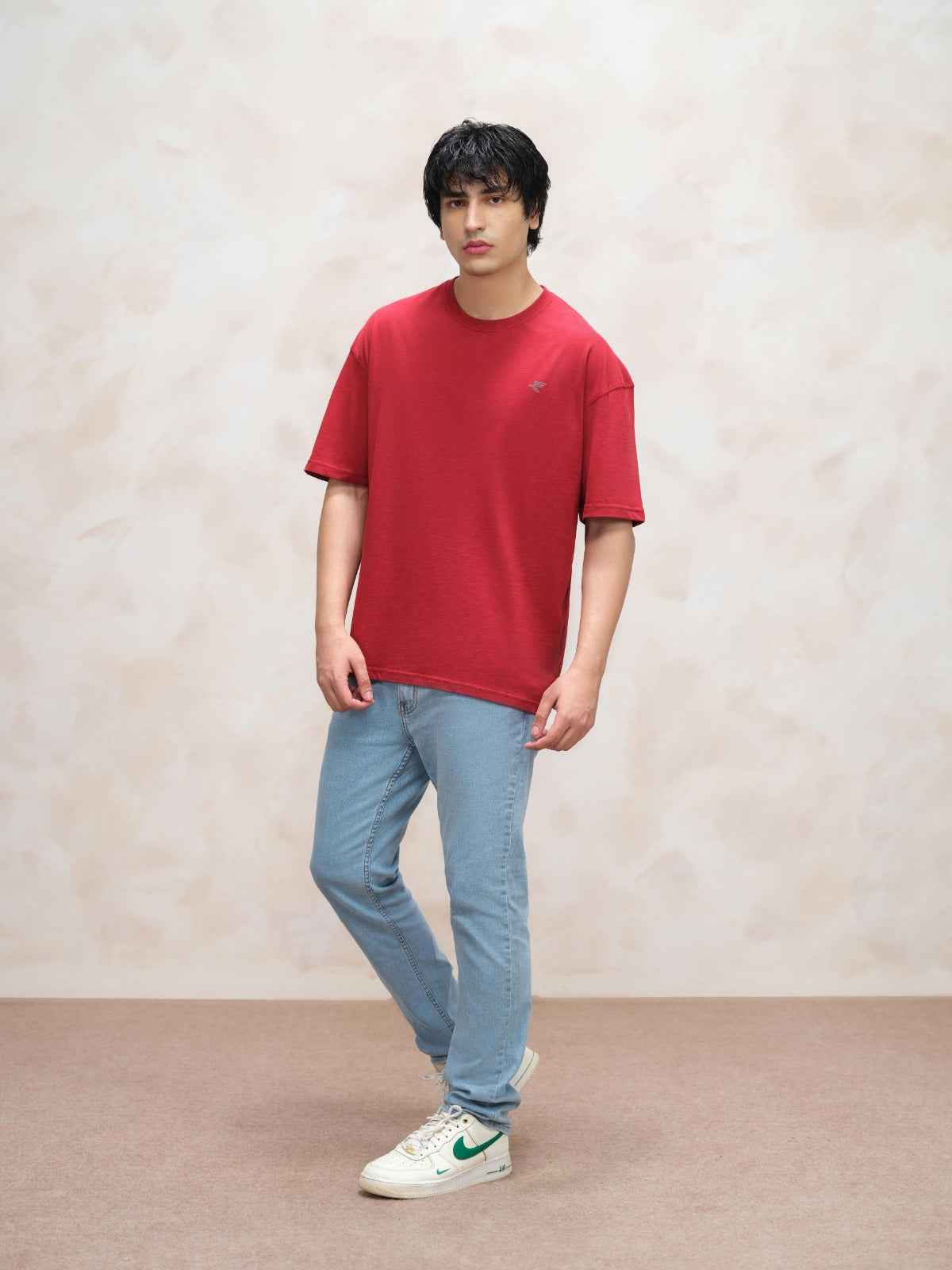Red Oversized T-shirt