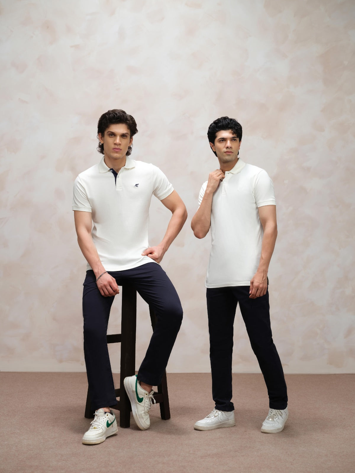 Off White Polo Shirt