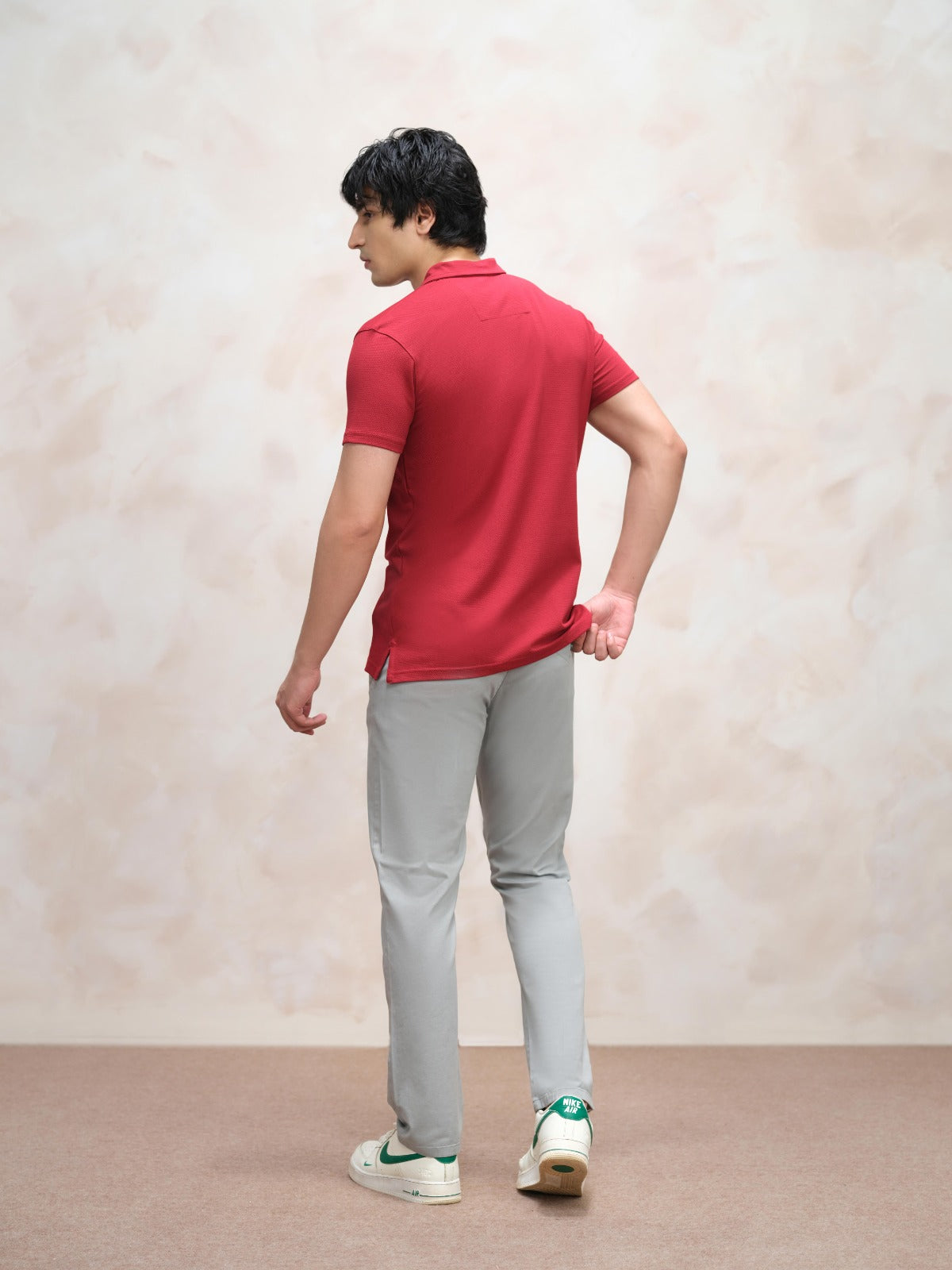 Red Popcorn Polo Shirt