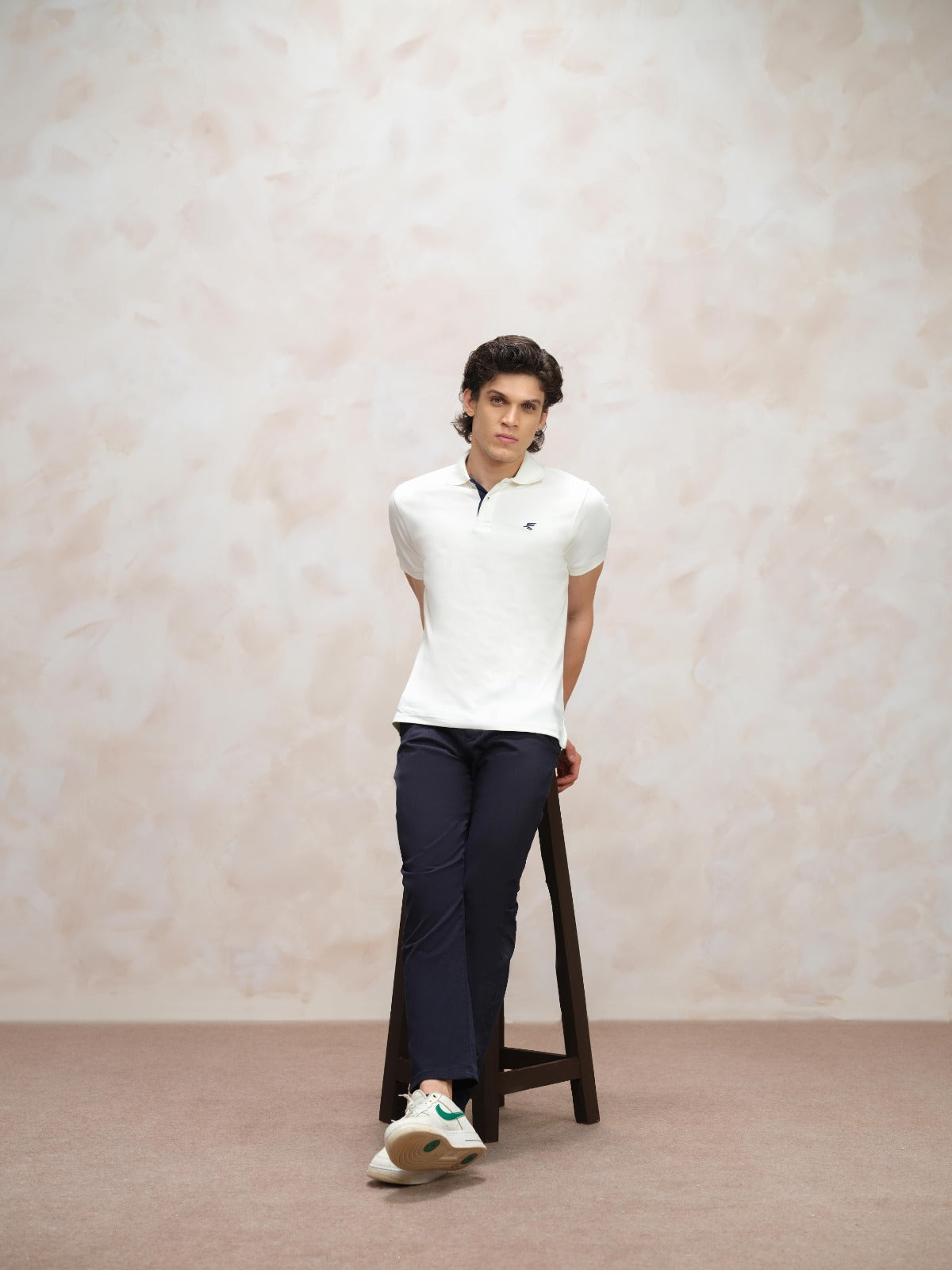 Off White Polo Shirt